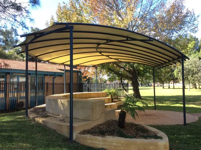 Council curved roof